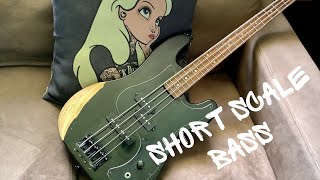 Video thumbnail for Samick short scale bass , diy mods by Brenno’s Guitars and Gear