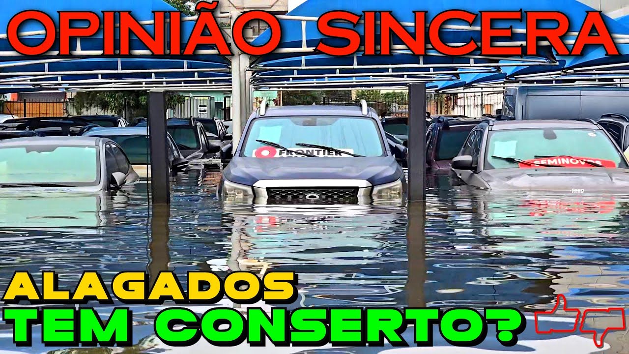 Veículo ALAGADO na ENCHENTE: O que fazer? TEM CONSERTO? Estraga? Carro, moto, caminhão. PERDA TOTAL