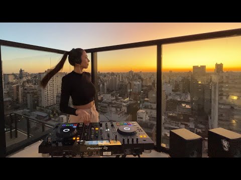 Progressive House Rooftop SUNSET mix 🔥 by Joy Benitez