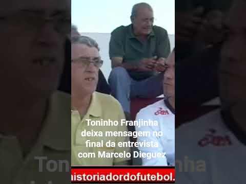 Toninho Franjinha deixa mensagem na entrevista com Marcelo Dieguez #futebol#sertaneja#shorts#paraná