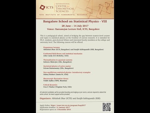 Non-equilibrium statistical physics: Introductory examples (Lecture - 02) by Sidney Redner