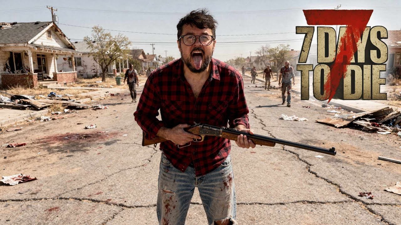 Hago lo que puedo con mi cerebelo | 7 DAYS TO DIE  EP.24