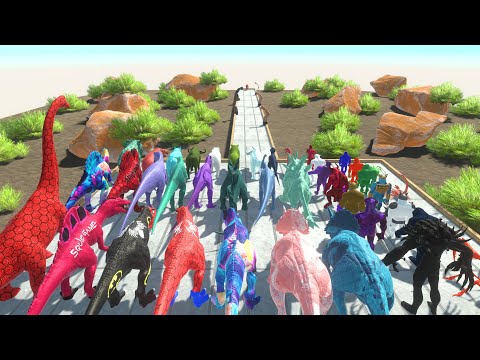 All Units Jump into Blade Worm #3 – Animal Revolt Battle Simulator