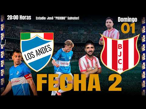 LOS ANDES - BOMBAL JUNIORS CLUB (Fecha 2 LDS Domingo 01 de Marzo de 2026)