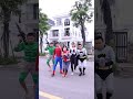 Team Spiderman haha - while running, the dog barked#shorts #spiderman -Cuong Fuji