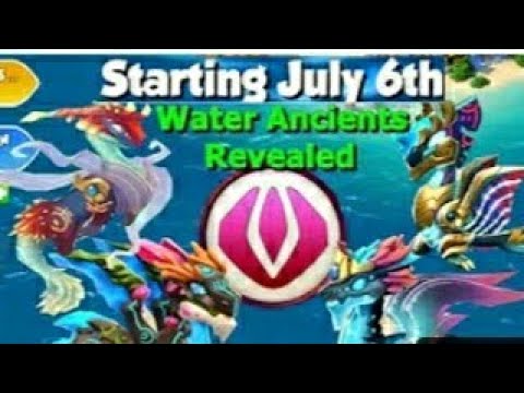 Water Ancient Dragon revealed - Dragon Mania Legends coming in July  #dml #dragonmanialrgends