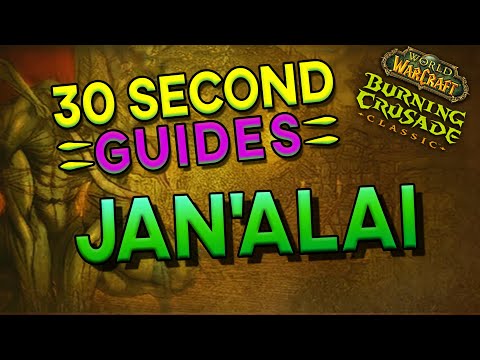 Jan'alai - Zul'Aman - 30 Second Guides