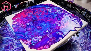 BREATHTAKING POUR!!! Acrylic Pouring and Fluid Art for Therapy at Home