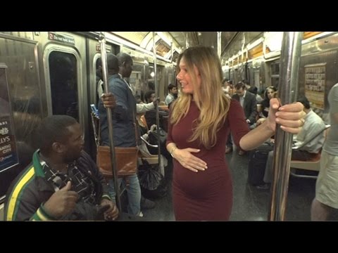 Do New Yorkers Actually Give Their Seat Up For a Pregnant Woman?
