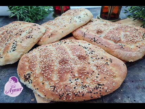 Schnelles Fladenbrot im Ofen original wie vom Bäcker I Ramadan Rezepte