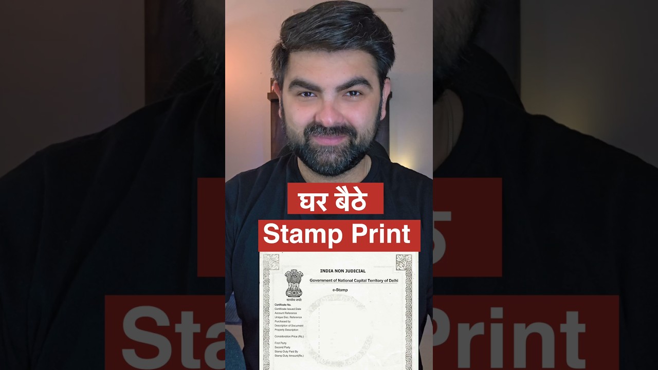 🔥 Apply online E-stamp #shorts #mausamnagpal #stamp