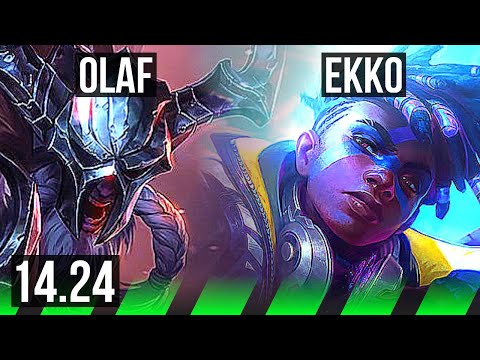 OLAF vs EKKO (JGL) | KR Master | 14.24