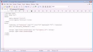jQuery Tutorial - 45 - Character Counting Remaining on Textarea