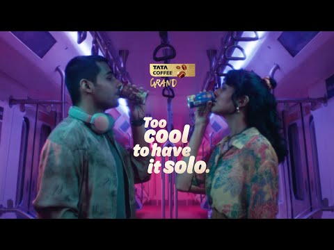 Tata Coffee Grand brews instant chemistry in a metro
