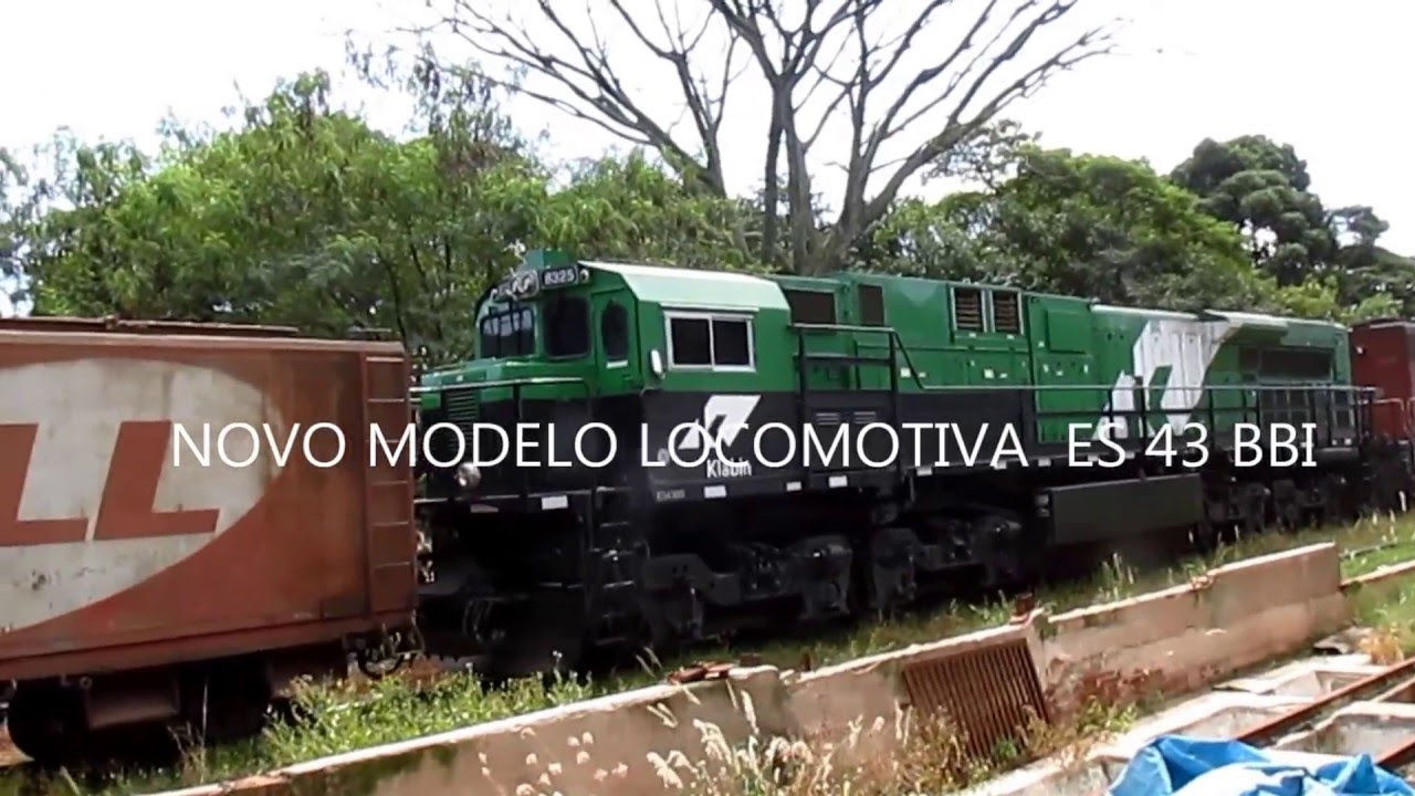 TREM ES43BBI NOVO MODELO - RAILWAYS BRAZIL  - HD - By FARINA