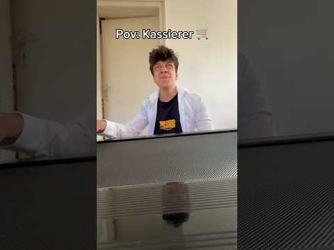 Pov: Kassierer 🛒😅 #einkaufen #comedy #funny #lustig #kassierer