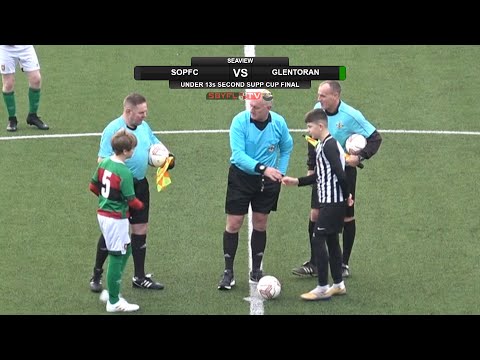 St Oliver Plunkett v Glentoran Youth - Under 13s Second Supp Cup Final - 1st January 2020