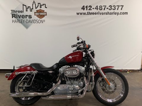 2007 Harley-Davidson® Sportster® 883 Low Real Red Pearl