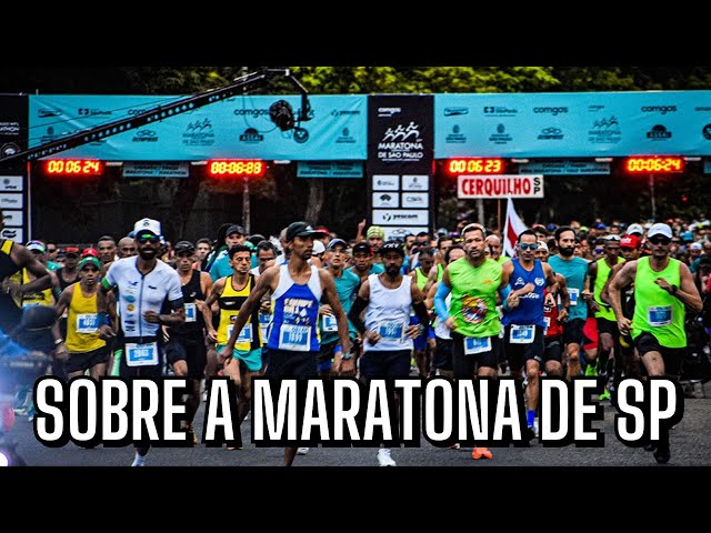 SOBRE A MARATONA de SÃO PAULO e mais outras coisas Ft. Nishi