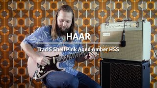 Video thumbnail for Haar Trad S Shell Pink Aged Amber HSS played by Leif de Leeuw | Demo @ The Fellowship of Acoustics by TFOA Demos
