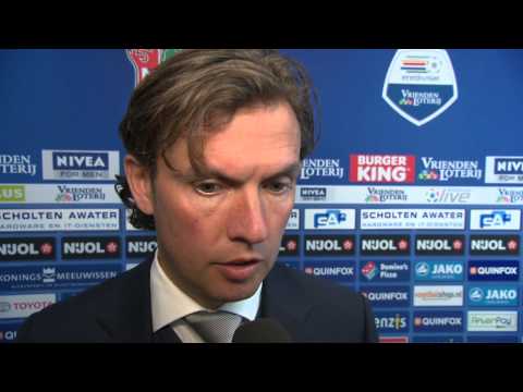 Reactie Alex Pastoor na afloop van N.E.C. -  PEC Zwolle