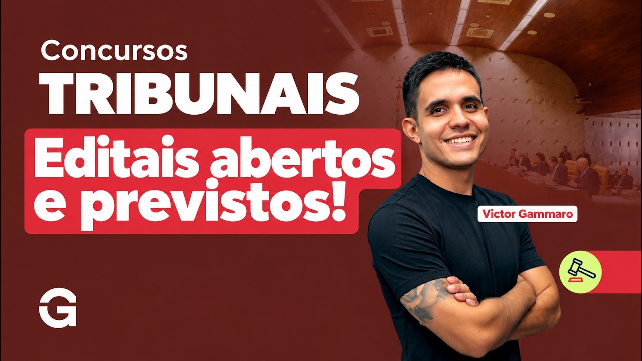 Concursos Tribunais: Por que é a melhor área para os próximos meses?