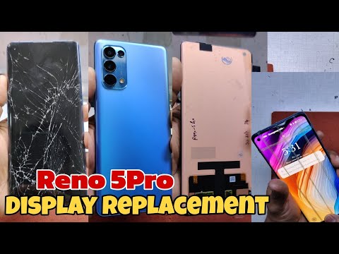 OPPO Reno 5 Pro Display Replacement || Reno 5 Pro cracked screen repair