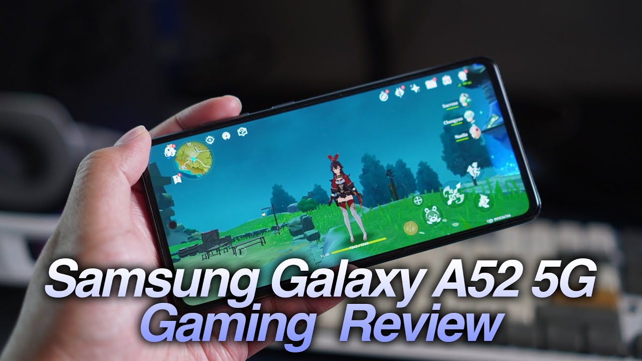 Samsung Galaxy A52 Gaming Review w/ FPS Counter! (PUBG, Wild Rift, & Genshin Impact!)