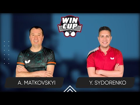 09:00 Andrii Matkovskyi - Yaroslav Sydorenko 16.10.2024 WINCUP Advanced. TABLE 1