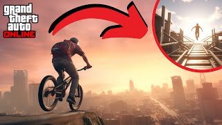 So We Tried GTA 5 Online's Extreme BMX Parkour Challenge