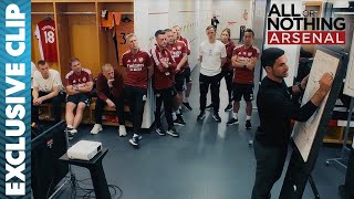 EXCLUSIVE CLIP: Mikel Arteta&#39;s Emotional Dressing Room Team Talk | All or Nothing: Arsenal