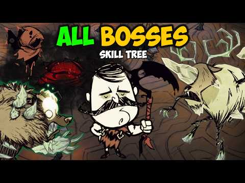 Defeating ALL Bosses as Wolfgang (New Bosses & Skill Tree)