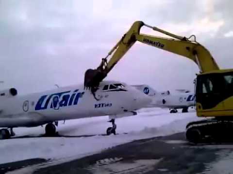 Airport employee destroyed plane after getting fired..