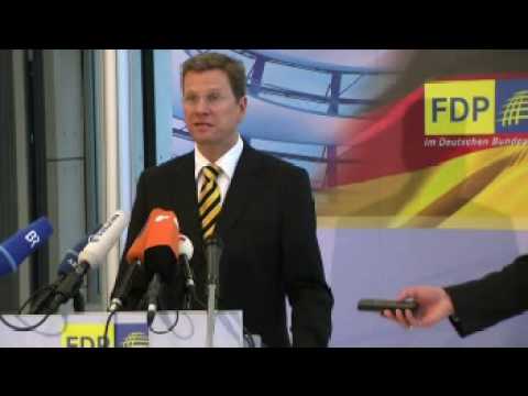 FDP: Statement Westerwelle zu Kasparov, Erdogan, Mindestohn