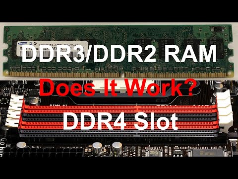 Does DDR3/DDR2 RAM Work on DDR4 Motherboard?