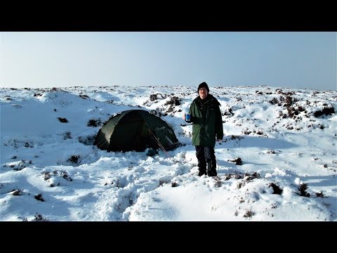 Winter Wild Camp Kinder Scout