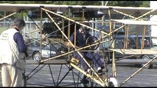 preview picture of video '1910 Curtiss Hudson Flier Replica Flight'