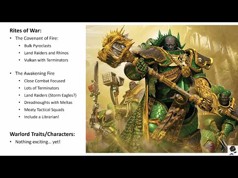 Horus Heresy 2nd Ed: How to Build a Legion – Salamanders
