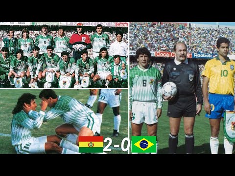 BOLIVIA 2 - 0 BRASIL: BRASIL PIERDE EL INVICTO EN LA HISTORIA DE LAS ELIMINATORIAS