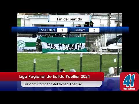 Liga Regional de Ecilda Paullier 2024 - San Rafael VS Juincam