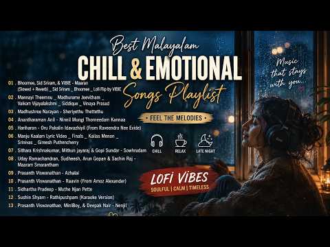 ✨ Best Malayalam Chill & Emotional Songs Playlist ✨
