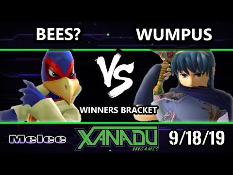 S@X 320 SSBM - Bees? (Falco) Vs. WUMPUS (Marth) Smash Melee Winners Round 2