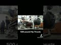 Why My Ex Calls Me Chocolate Thunder 🤣 - 500 Pound Hip Thrusts