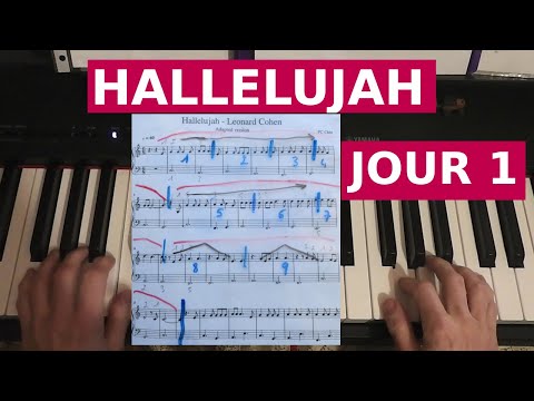 9 days to learn Leonard Cohen's Hallelujah | DAY 1 | Measures 1 to 3