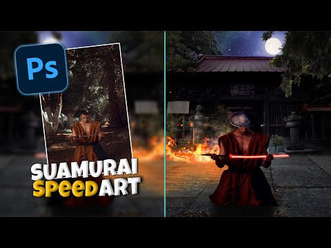 "SAMURAI " Photo Manipulation Speed Art | Photoshop Tutorial