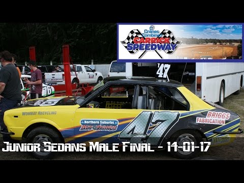 Junior Sedans Male Final - Carrick Speedway 14-01-17