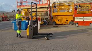 Porta-paletes eléctrico Yale MP16 a venda - Imagem 4 | Machineryline AO Porta-paletes eléctrico Yale MP16 | Imagem 4 - Machineryline