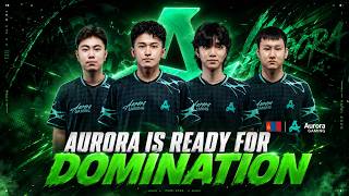 PUBG MOBILE MONGOLIA🇲🇳: AURORA GAMING IS READY FOR UPCOMING GAMES🔥👑DOK SOLO 8 KILLS😱😳