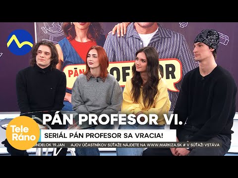 Nová séria Pán profesor: herci v 6. sérii | Teleráno
