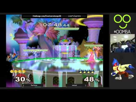 WNMO 5 Losers Quarters - The Prince (Peach) vs Jackpot (Falcon) - SSBM